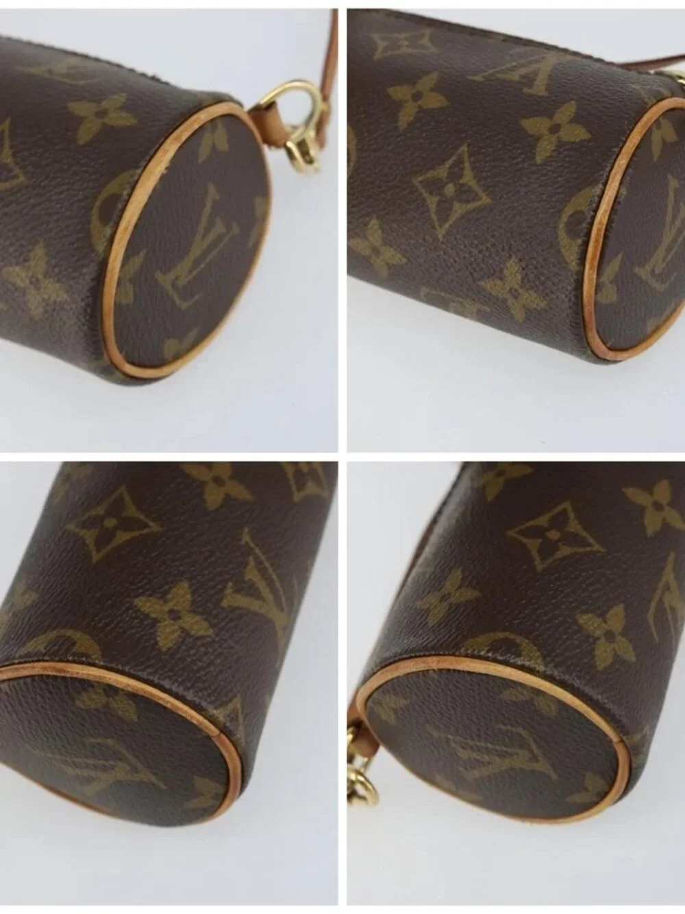 LOUIS VUITTON Monogram Papillon Pouch LV Auth - Picture 16 of 16
